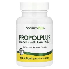 Прополіс Nature's Plus (Propoplus Propolis w/Bee Pollen) 180 мг/20 мг 60 капсул