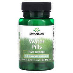 Сечогінний засіб Swanson (Water Pills) 120 таблеток