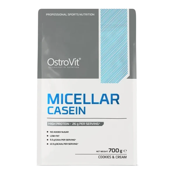 Мицеллярный Казеин Ostrovit Micellar Casein печенье и сливки 700 г