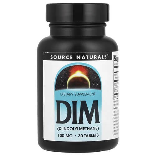 Диіндолілметан 100 мг Source Naturals (DIM) 30 таблеток