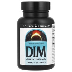 Диіндолілметан 100 мг Source Naturals (DIM) 30 таблеток