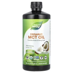 Органічна олія з MCT Nature's Way (Organic MCT Oil) 887 мл
