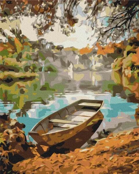 Картина за номерами Попереду риболовля  Brushme 48x60