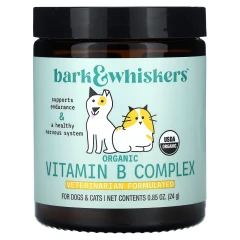 Комплекс вітамінів B для котів та собак Dr. Mercola (Organic Vitamin B Complex) 24 г