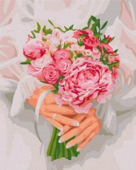 Картина за номерами Особливий букет  Brushme 48x60