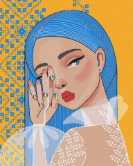 Картина по номерам "Несокрушимая ©mosyakart" Ideyka 40x50 см
