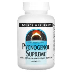 Пикногенол Source Naturals (Pycnogenol Supreme) 60 таблеток