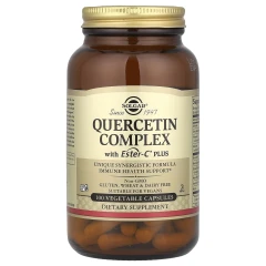 Комплекс із кверцетином і Ester-C® Plus Solgar (Quercetin Complex) 100 рослинних капсул