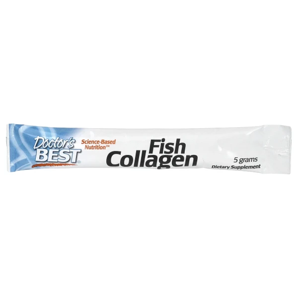 Риб'ячий колаген з колагеном TruMarine Doctor's Best (Fish Collagen with TruMarine Collagen) 30 пакетиків