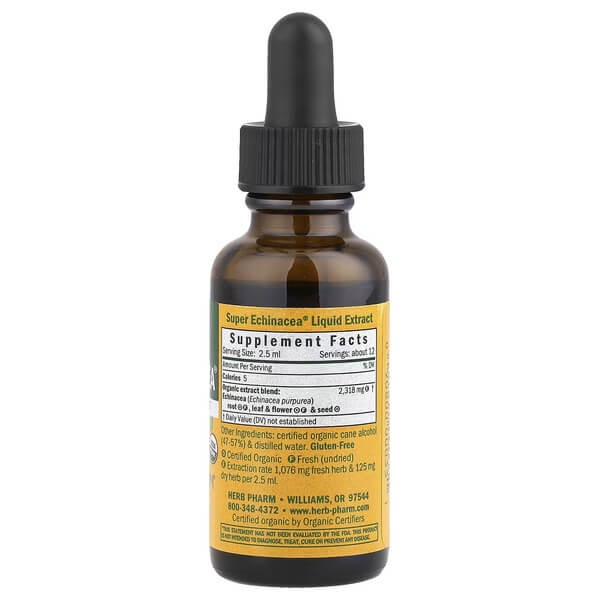 Екстракт ехінацеї Herb Pharm (Super Echinacea) 30 мл