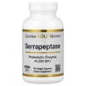 Серрапептаза 40 000 SPU California Gold Nutrition (Serrapeptase) 180 рослинних капсул