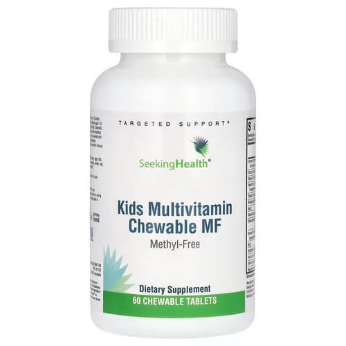 Жувальні мультивітаміни для дітей Seeking Health (Kids Multivitamin MF) 60 жувальних таблеток
