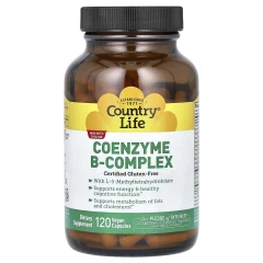 Комплекс коензимів групи B Country Life (Coenzyme B-Complex) 120 веганських капсул