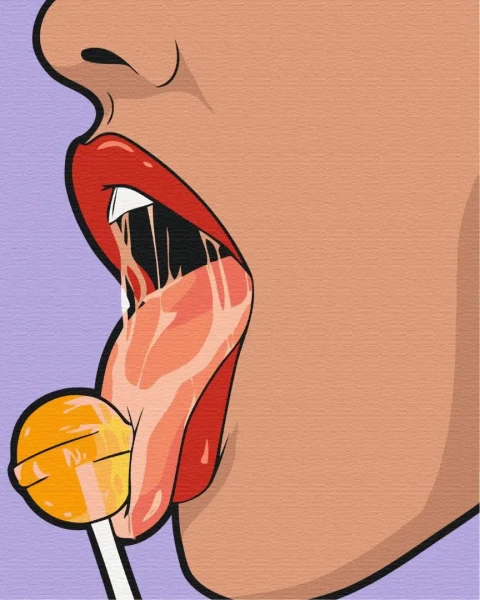Картина за номерами Лоллі поп  Brushme 48x60