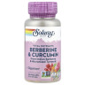 Берберин та куркумін Solaray (Berberine and Curcumin root extracts) 300 мг/300 мг 60 капсул