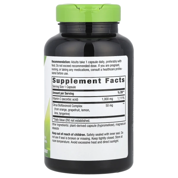 Буферизований Вітамін C з біофлавоноїдами Nature's Way (Buffered Vitamin C) 1000 мг 250 капсул