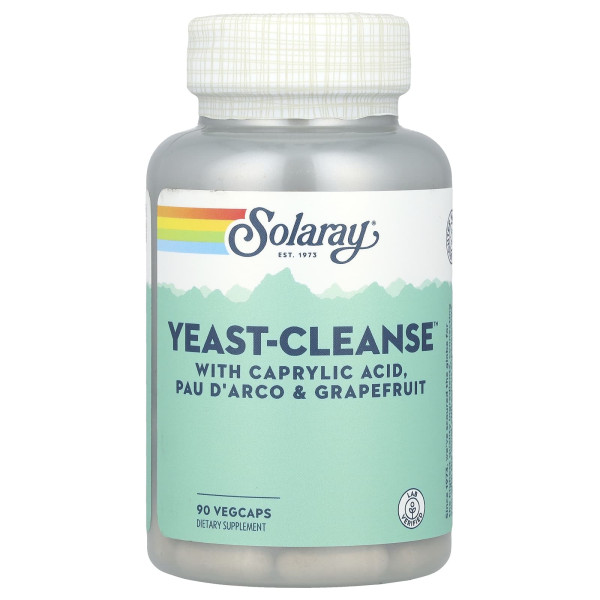 Средство для очищения организма с дрожжами (Yeast-Cleanse) 90 капсул