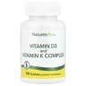 Комплекс витаминов D3 и К (Vitamins D3&Vitamin K Complex) 90 таблеток