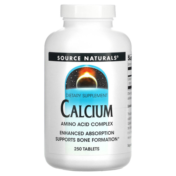 Кальцій Source Naturals (Calcium) 250 таблеток