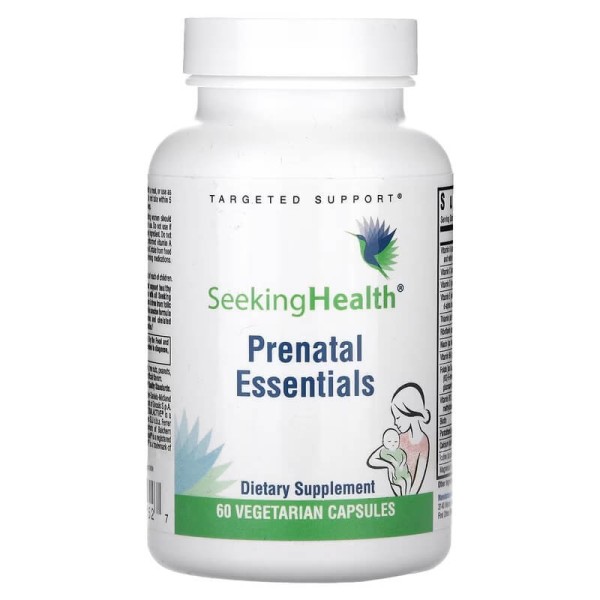 Пренатальные витамины Seeking Health (Prenatal Essentials) 60 капсул