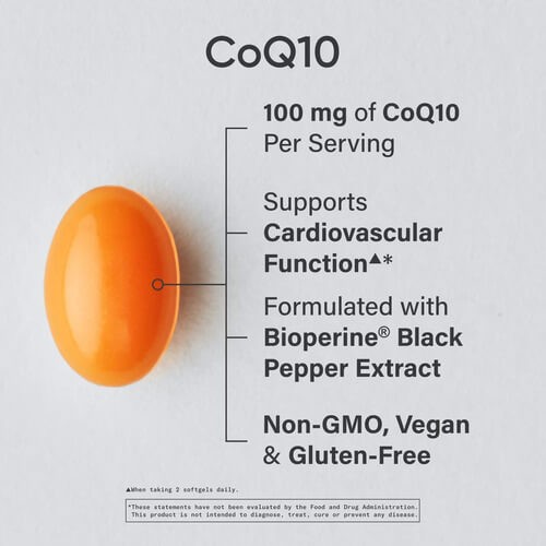 Коэнзим Q10 100 мг Sports Research (Co Q10) 120 жидких капсул