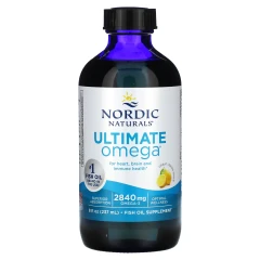 Омега Nordic Naturals (Ultimate Omega) 237 мл зі смаком лимона