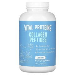 Пептиди колагену Vital Proteins (Collagen Peptides) 360 капсул (550 мг в капсулі)