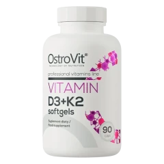 Вітамін D3+K2 Ostrovit 90 капсул