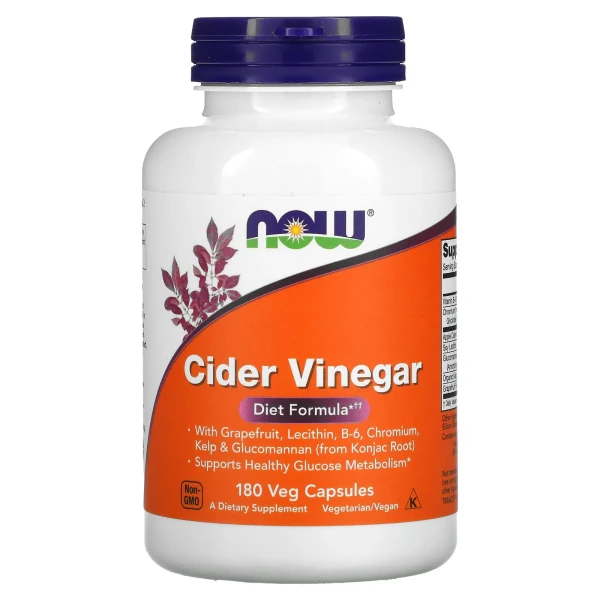 Сидровый уксус (Cider Vinegar) 180 капсул