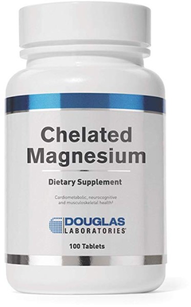 Хелатный магний Douglas Laboratories (Chelated Magnesium) 100 таблеток