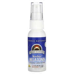 Мелатонин Source Naturals (NutraSpray Melatonin) спрей 59.14 мл со вкусом апельсина