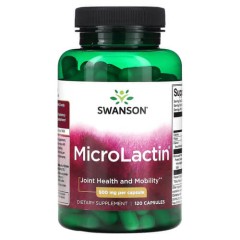Мікролактин 500 мг Swanson (MicroLactin) 120 капсул