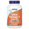 Риб’ячий жир з ультраомега-3 NOW Foods (Ultra Omega-3) 180 капсул