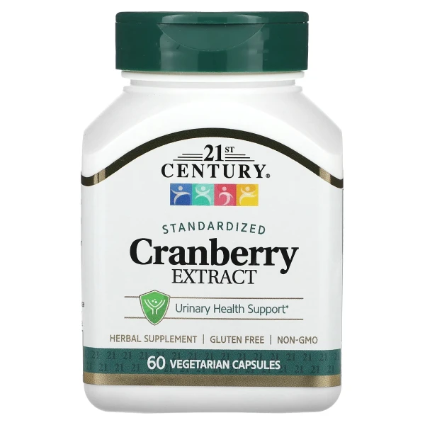Екстракт Журавлини 21st Century (Cranberry Extract) 60 капсул