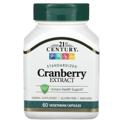 Екстракт Журавлини 21st Century (Cranberry Extract) 60 капсул