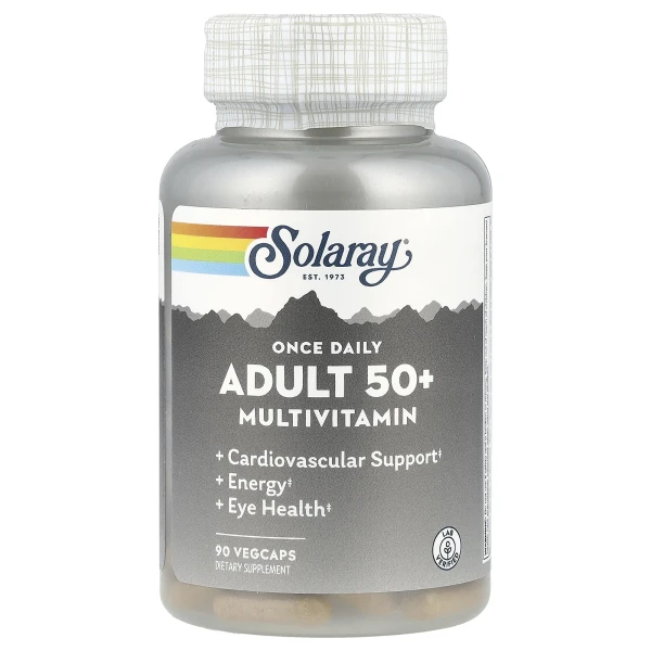 Мультивітаміни для дорослих 50+ (Adult 50+ multivitamin) 90 капсул