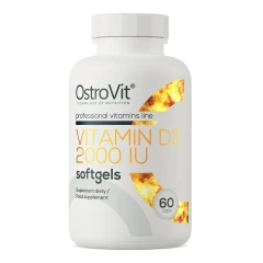 Вітамін D3 Ostrovit 2000 IU Vitamin D3 2000 60 гелевих капсул