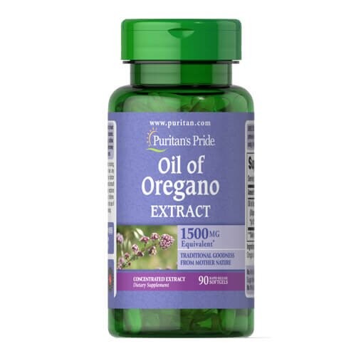 Экстракт масла орегано 150 мг Puritan's Pride (Oil of Oregano Extract) 90 капсул