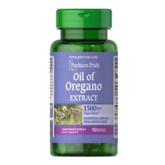 Экстракт масла орегано 150 мг Puritan's Pride (Oil of Oregano Extract) 90 капсул