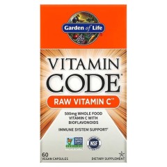 Вітамін C Garden of Life (Vitamin Code RAW Vitamin C) 60 капсул