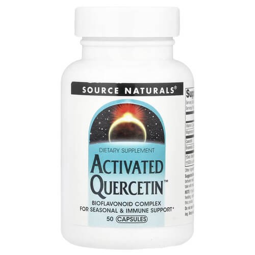 Активований кверцетин Source Naturals (Activated Quercetin) 50 капсул
