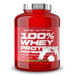 Сывороточный протеин 100% Scitec (100% Whey Protein Prof) 2350 г со вкусом банана.