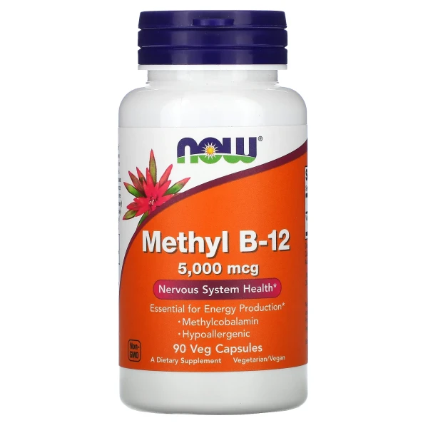 Вітамін В12 (Methyl B-12) 5000 мкг 90 капсул