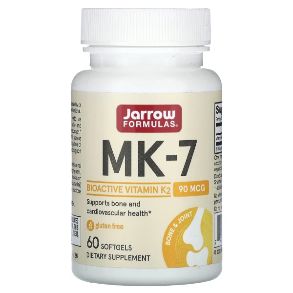Вітамін К2 Jarrow Formulas (МК-7 Vitamin K2) 90 мкг 60 капсул