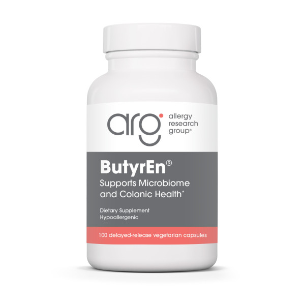 ButyrEn масляная кислота (бутират кальция и магния) Allergy Research Group 100 капсул