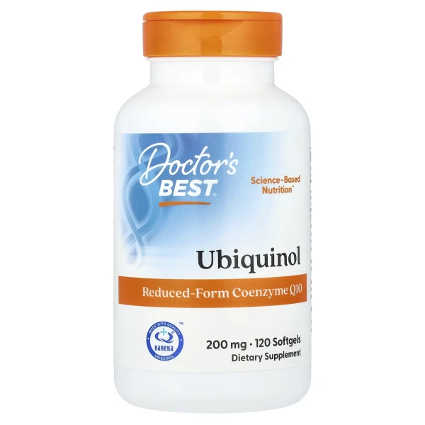 Убіхінол з Канека (Ubiquinol with Kaneka) 200 мг 120 капсул