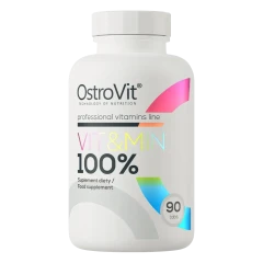 Мультивітаміни Ostrovit 100% Vit&amp;Min 90 таблеток