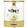 Solgar, Whey To Go®, для трав’яного вигодовування, протеїновий порошок, ваніль, 936 г (2 фунти)