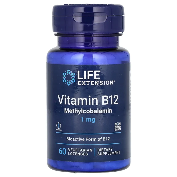 Витамин B12 (Methylcobalamin B12) 1 мг 60 леденцов