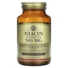 Ніацин Вітамін B3 Solgar (Niacin Vitamin B3) 500 мг 100 капсул